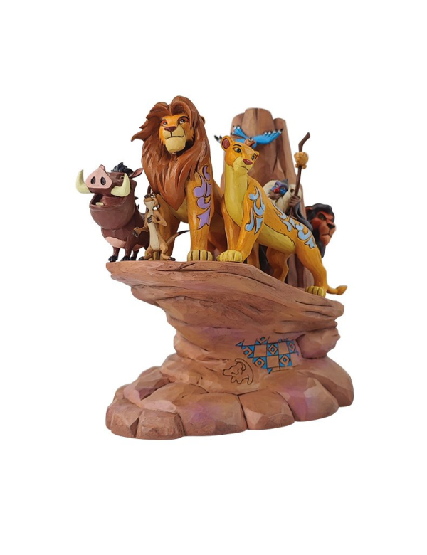 Disney Traditions Lion King Pride Rock Carved in Stone 6014329