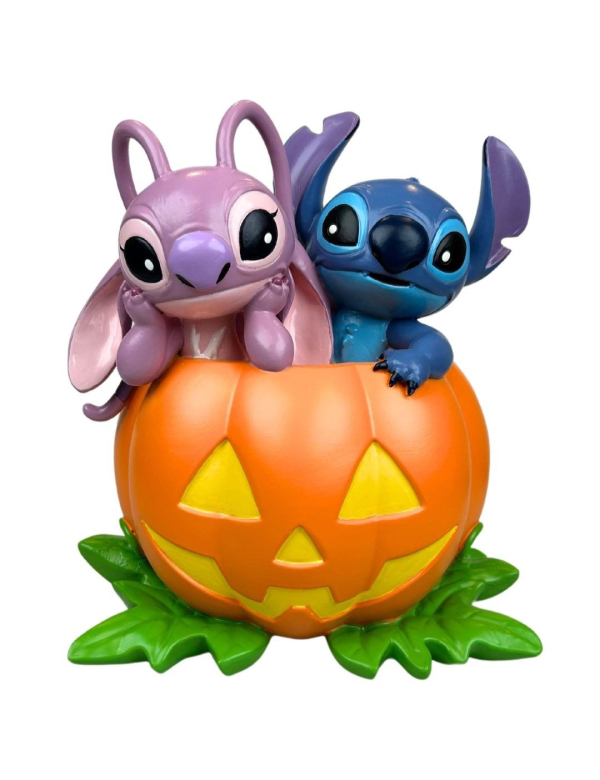 Disney Home Seasonal Statue (Stitch & Angel Halloween)