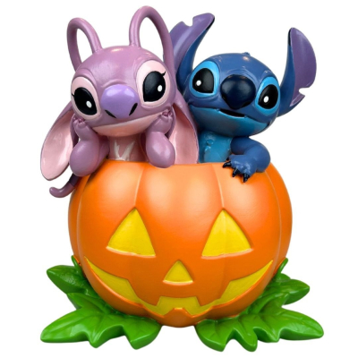 Disney Home Seasonal Statue (Stitch & Angel Halloween)