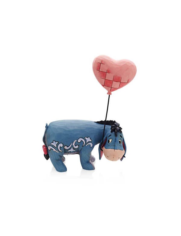 Disney Traditions Eeyore with a Heart Balloon 6005965