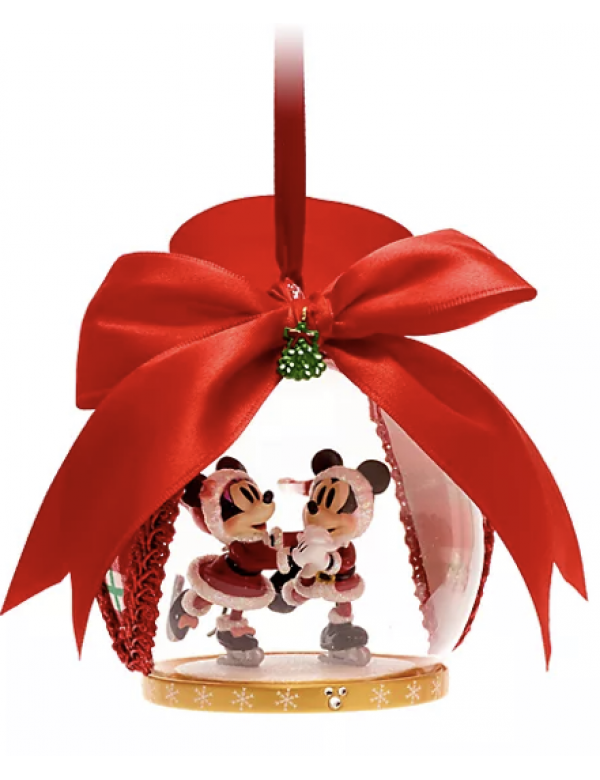 Disney Mickey and Minnie Festive Hanging Ornament (christmas)