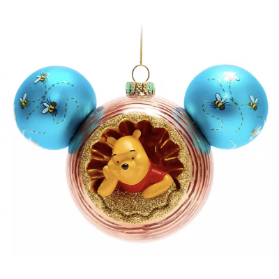 Disney Winnie the Pooh Mickey Icon Hanging Ornament (christmas)