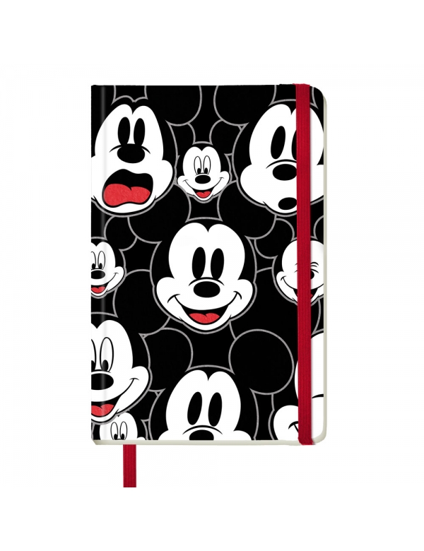 Notitieboekje Mickey Mouse Classic Visages (Karactermania)