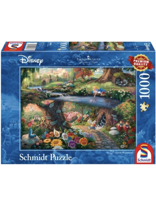 Thomas Kinkade puzzel - Alice in Wonderland