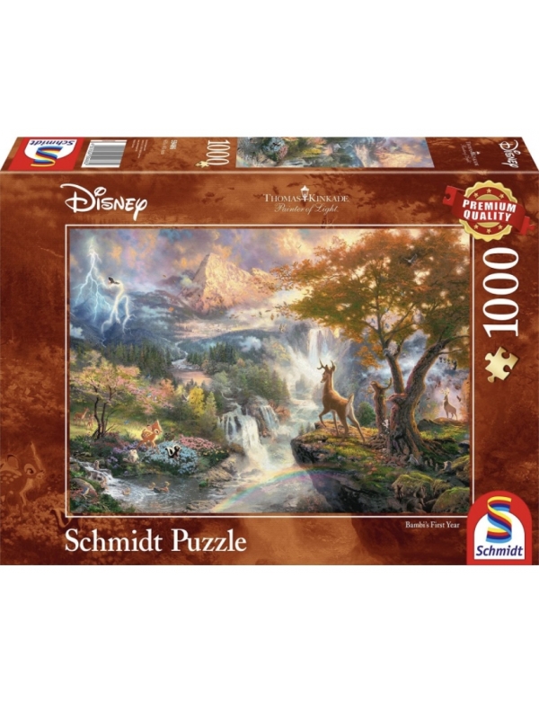 Thomas Kinkade puzzel - Bambi's First Year