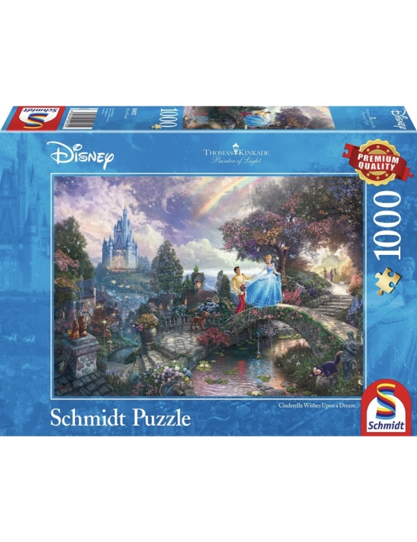 Thomas Kinkade puzzel - Cinderella Wishes Upon a Dream