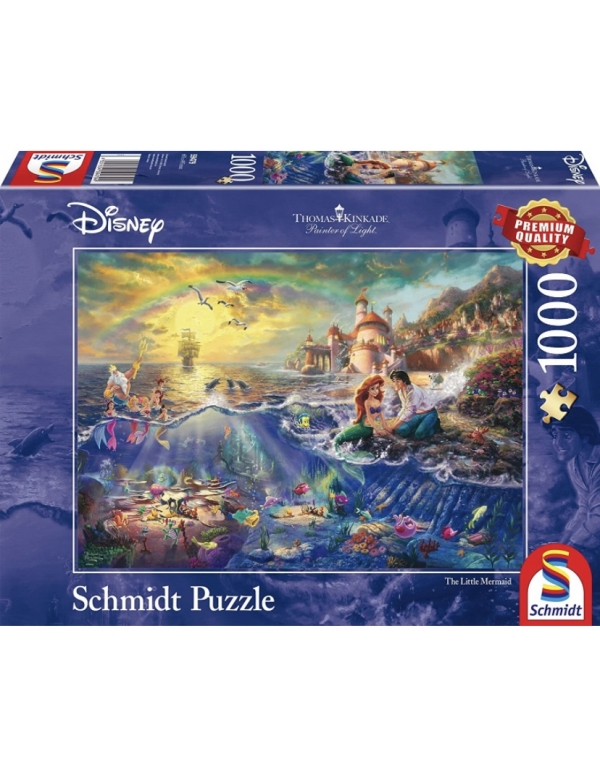 Thomas Kinkade puzzel - The Little Mermaid