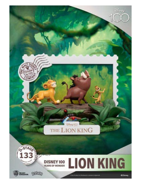 Disney 100 Years of Wonder D-Stage PVC Diorama Lion King