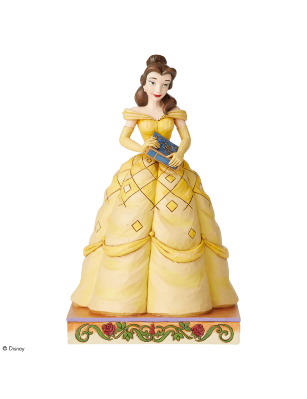 Disney Traditions Belle Book-Smart Beauty 6002818