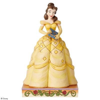 Disney Traditions Belle Book-Smart Beauty 6002818