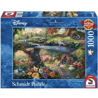 Thomas Kinkade puzzel - Alice in Wonderland