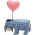Disney Traditions Eeyore with a Heart Balloon 6005965